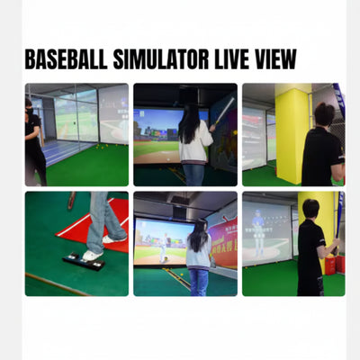 ApexLine ProStrike Virtual Baseball Simulator Cage