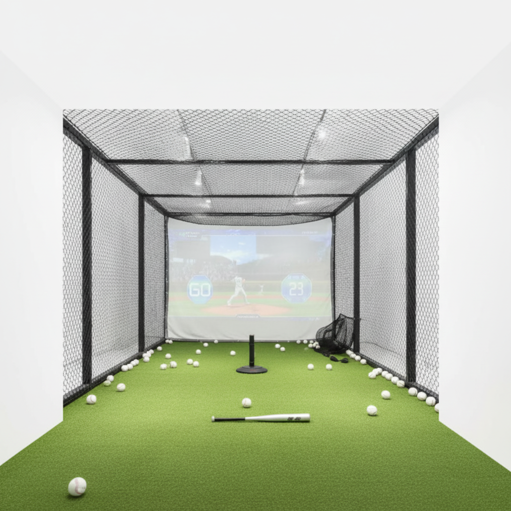 ApexLine ProStrike Virtual Baseball Simulator Cage — product view 3
