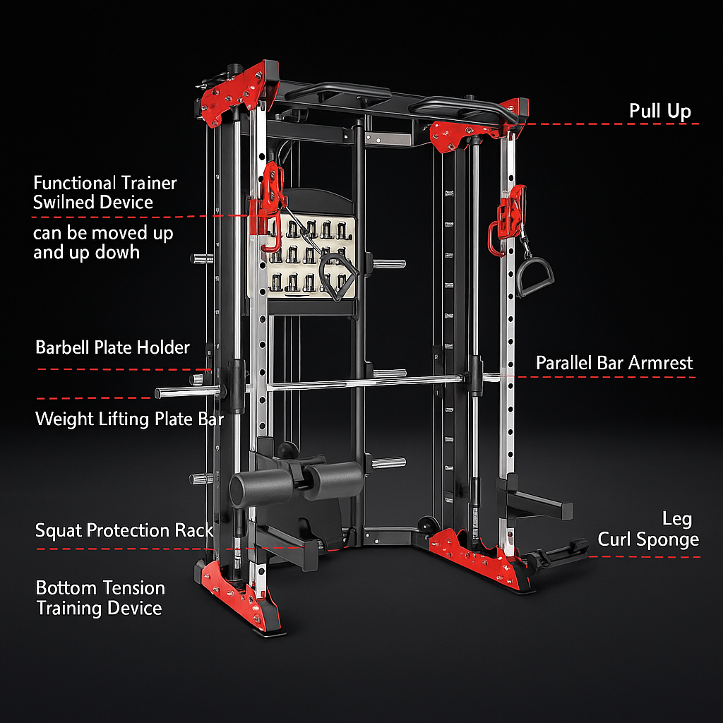 IronCrest Apex S900 Functional Smith Trainer — product view 2