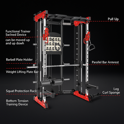 IronCrest Apex S900 Functional Smith Trainer — product view 2