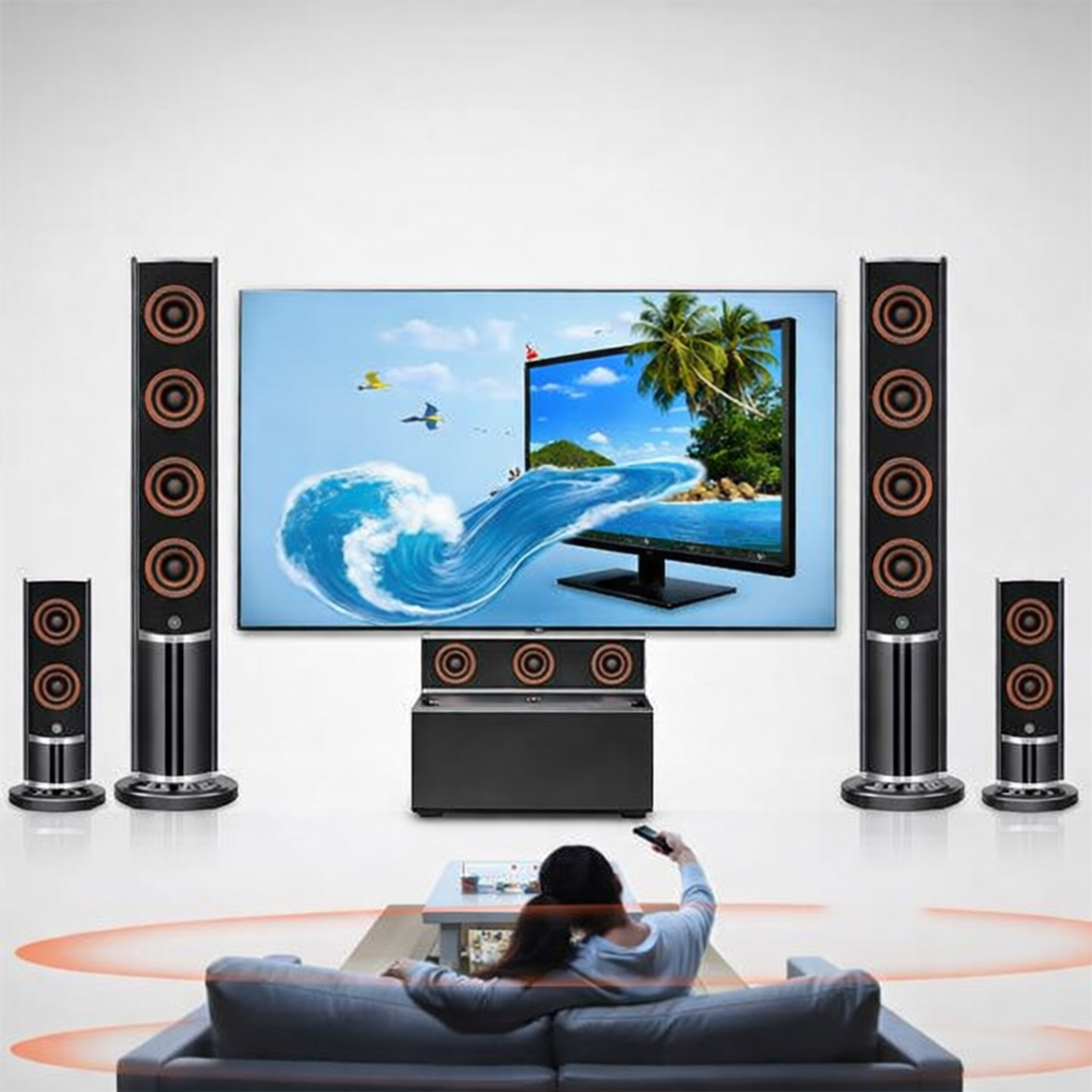 NovaAcoustics Reference 7.1 Tower Home Theater System — product view 2