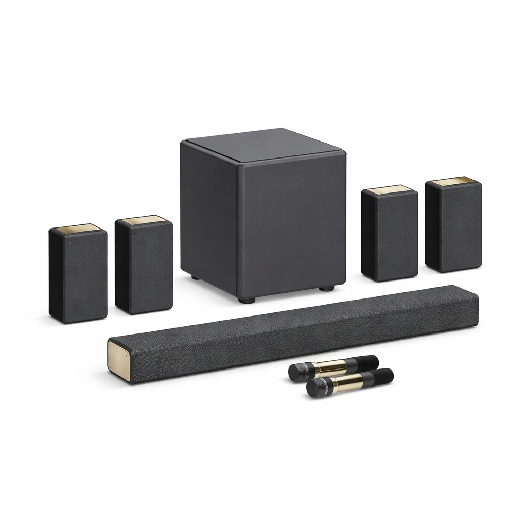 PulseWave Signature 5.1 Wireless Karaoke Home Theater System