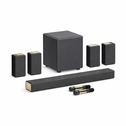 PulseWave Signature 5.1 Wireless Karaoke Home Theater System